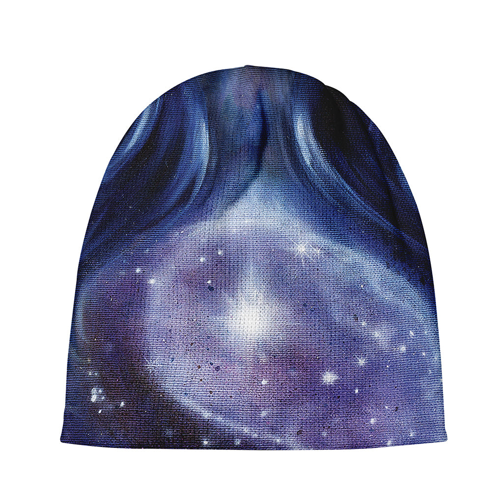 Woman Space Yin Yang Painting Print Beanie