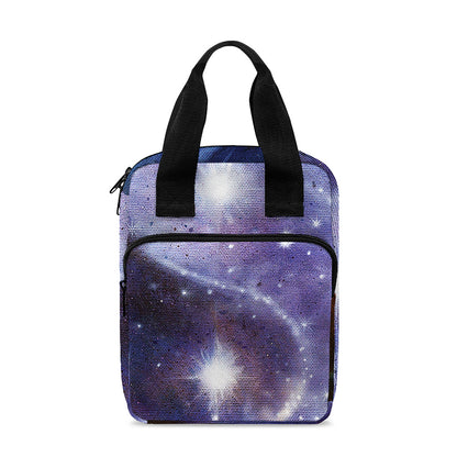 Woman Space Yin Yang Painting Print Bible Tote Bag