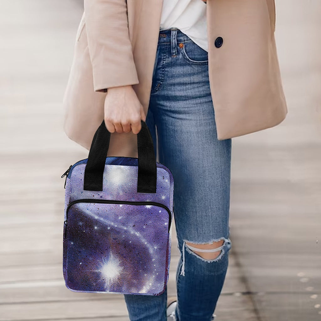 Woman Space Yin Yang Painting Print Bible Tote Bag