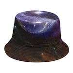 Woman Space Yin Yang Painting Print Bucket Hat