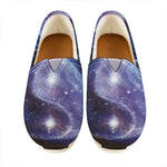 Woman Space Yin Yang Painting Print Casual Shoes