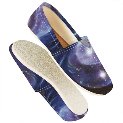 Woman Space Yin Yang Painting Print Casual Shoes