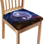 Woman Space Yin Yang Painting Print Chair Cushion Cover