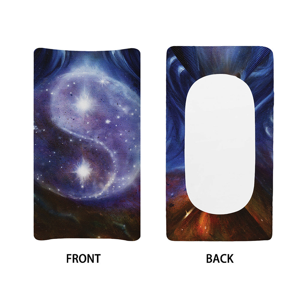 Woman Space Yin Yang Painting Print Changing Pad Cover