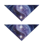 Woman Space Yin Yang Painting Print Dog Bandana