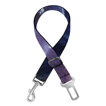 Woman Space Yin Yang Painting Print Dog Seat Belt