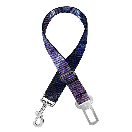 Woman Space Yin Yang Painting Print Dog Seat Belt