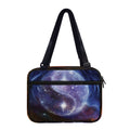 Woman Space Yin Yang Painting Print Double Strap Bible Bag