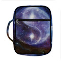 Woman Space Yin Yang Painting Print Front Pocket Bible Bag