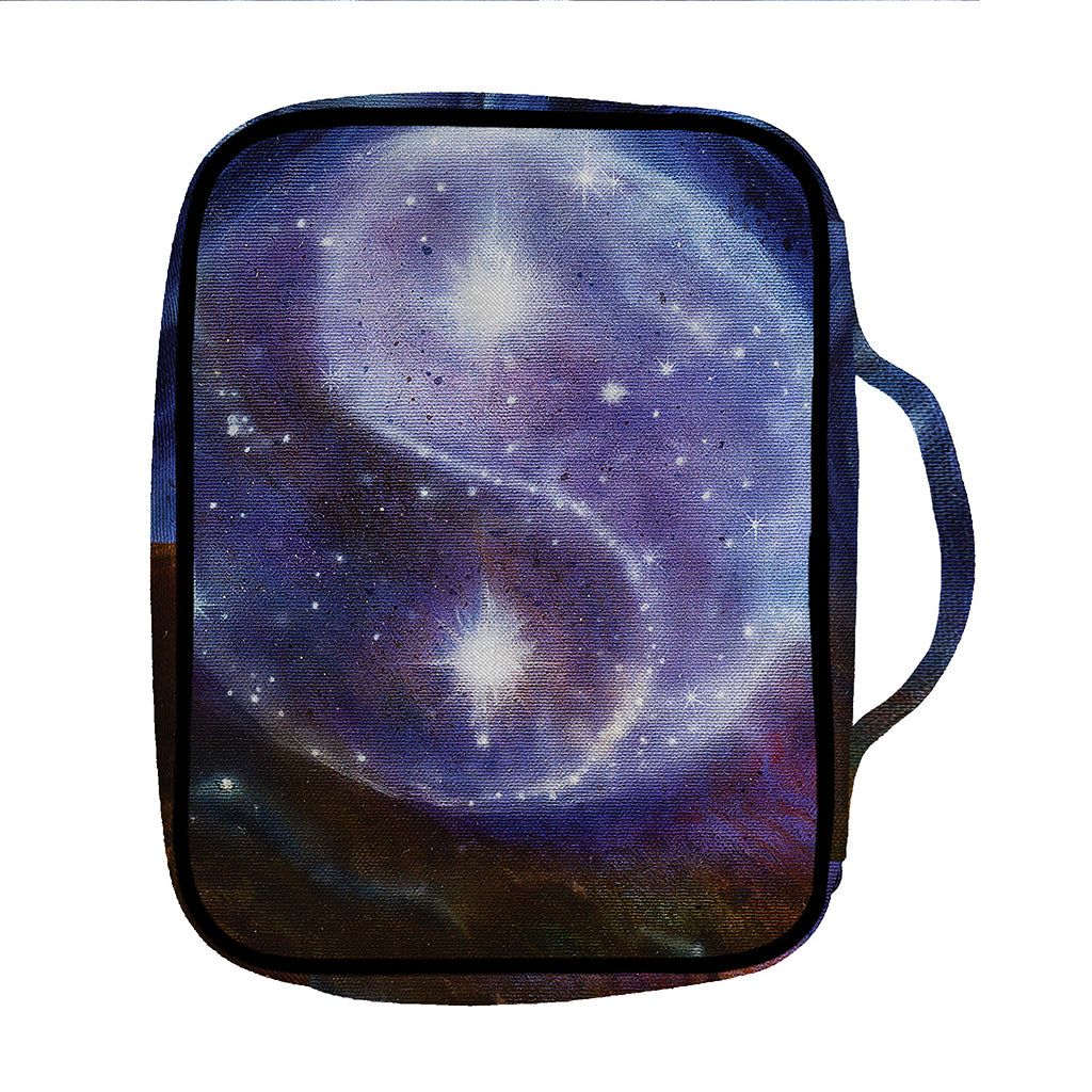 Woman Space Yin Yang Painting Print Front Pocket Bible Bag