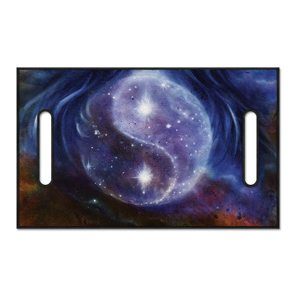 Woman Space Yin Yang Painting Print Golf Cart Seat Cover