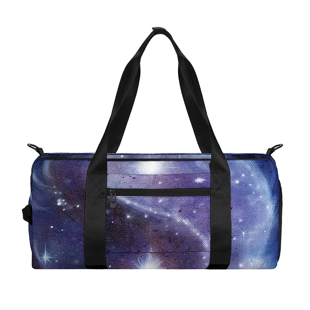 Woman Space Yin Yang Painting Print Gym Bag