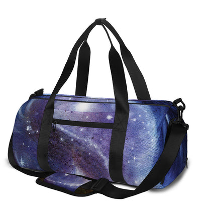Woman Space Yin Yang Painting Print Gym Bag