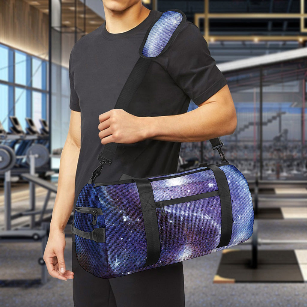 Woman Space Yin Yang Painting Print Gym Bag