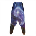 Woman Space Yin Yang Painting Print Hammer Pants