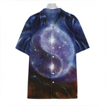 Woman Space Yin Yang Painting Print Hawaiian Shirt