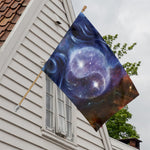 Woman Space Yin Yang Painting Print House Flag