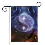 Woman Space Yin Yang Painting Print House Flag