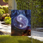 Woman Space Yin Yang Painting Print House Flag