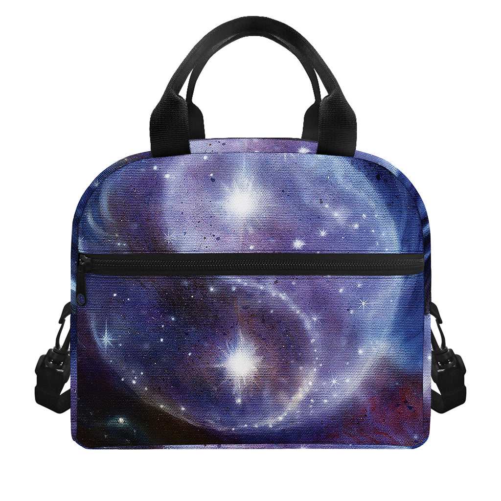 Woman Space Yin Yang Painting Print Insulated Lunch Bag
