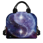 Woman Space Yin Yang Painting Print Insulated Lunch Bag