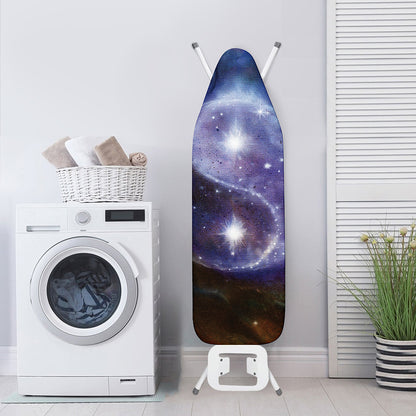 Woman Space Yin Yang Painting Print Ironing Board Cover