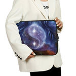 Woman Space Yin Yang Painting Print Laptop Sleeve