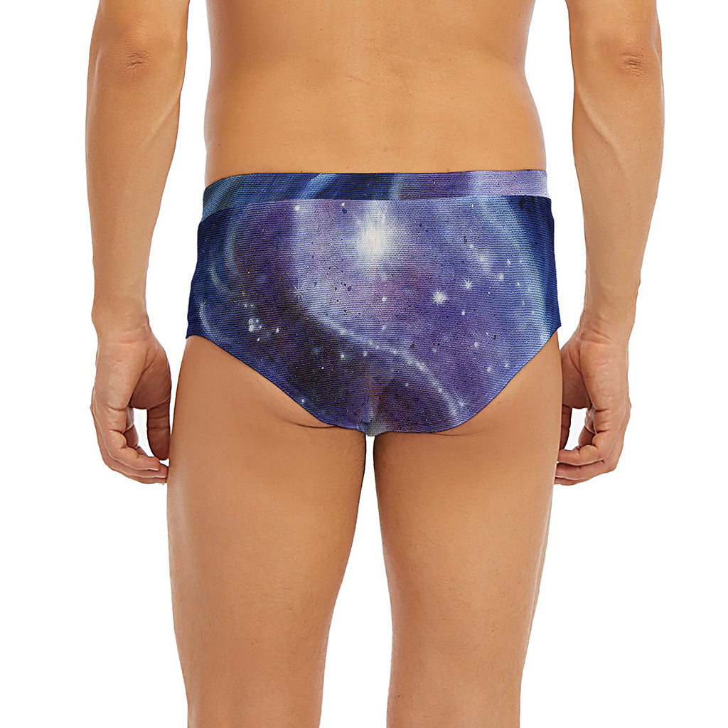 Woman Space Yin Yang Painting Print Men's Briefs