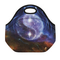 Woman Space Yin Yang Painting Print Neoprene Lunch Bag