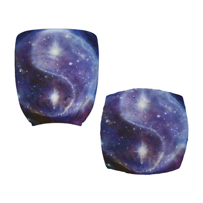 Woman Space Yin Yang Painting Print Office Chair Cover