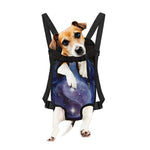 Woman Space Yin Yang Painting Print Pet Carrier Backpack