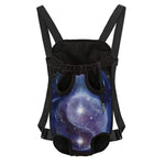 Woman Space Yin Yang Painting Print Pet Carrier Backpack