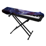 Woman Space Yin Yang Painting Print Piano Keyboard Cover