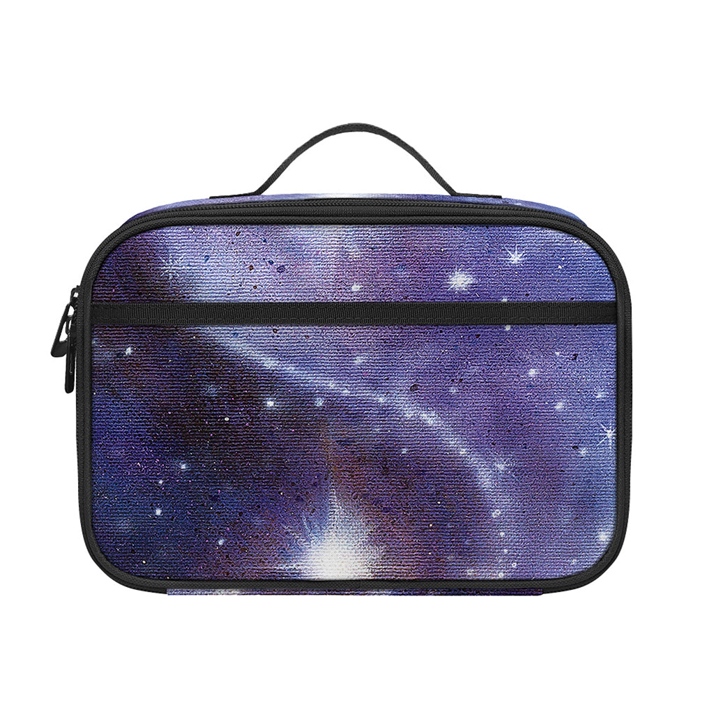 Woman Space Yin Yang Painting Print Portable Lunch Bag
