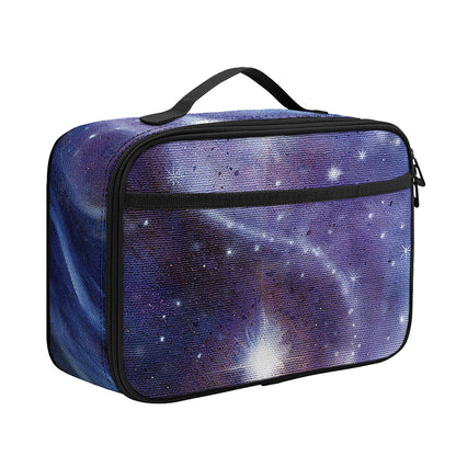 Woman Space Yin Yang Painting Print Portable Lunch Bag