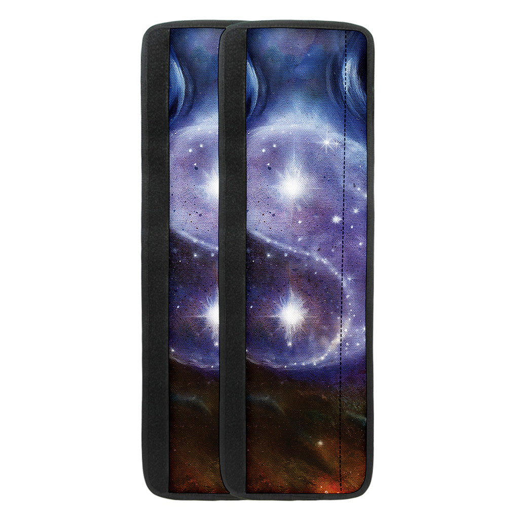 Woman Space Yin Yang Painting Print Refrigerator Handle Covers
