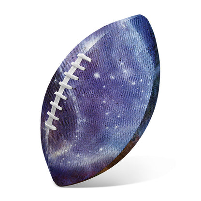 Woman Space Yin Yang Painting Print Rugby Ball
