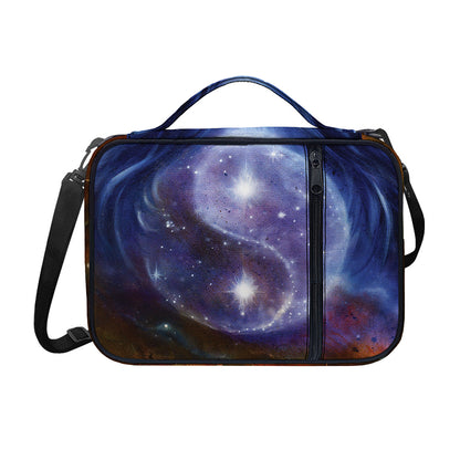 Woman Space Yin Yang Painting Print Shoulder Strap Bible Bag
