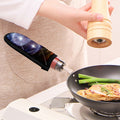 Woman Space Yin Yang Painting Print Skillet Handle Cover