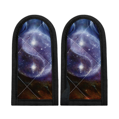 Woman Space Yin Yang Painting Print Skillet Handle Cover