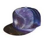 Woman Space Yin Yang Painting Print Snapback Cap