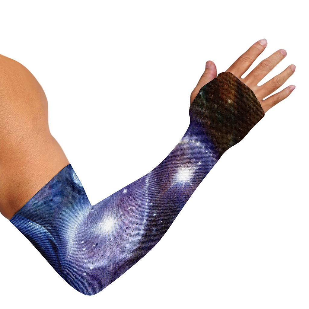Woman Space Yin Yang Painting Print Sun Protection Arm Sleeves