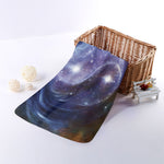 Woman Space Yin Yang Painting Print Towel