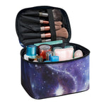 Woman Space Yin Yang Painting Print Travel Makeup Bag