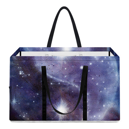 Woman Space Yin Yang Painting Print Utility Tote Bag