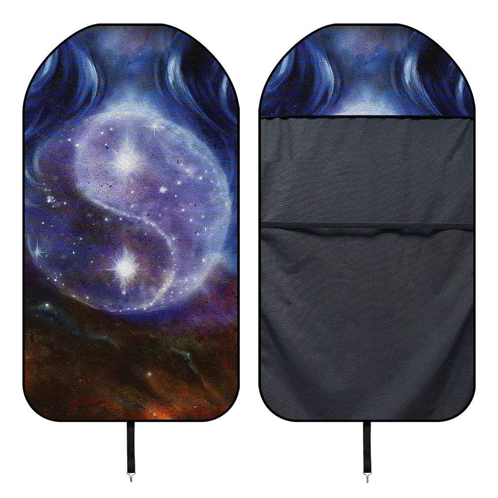 Woman Space Yin Yang Painting Print Waterproof Car Seat Cover