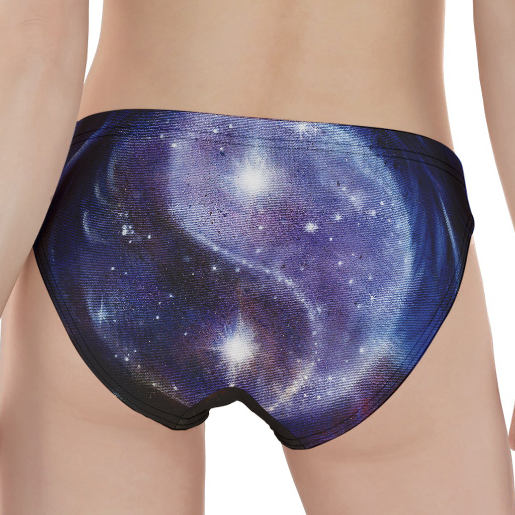 Woman Space Yin Yang Painting Print Women's Panties