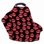 Women's Lips Pattern Print Baby Seat Cover