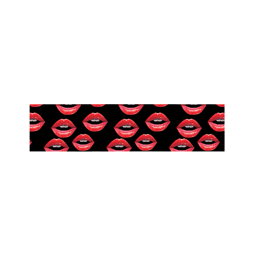 Women's Lips Pattern Print Bed Runner