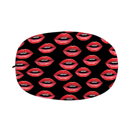 Women's Lips Pattern Print Car Side Mirror Covers